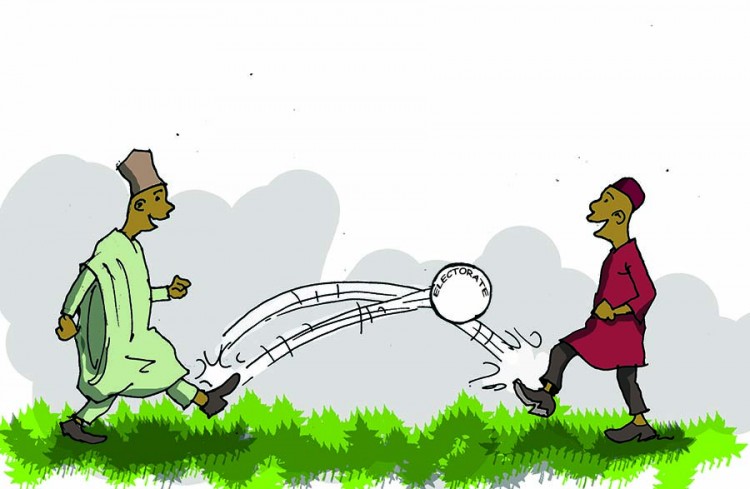 Nigeria today politicians play thing - electorate