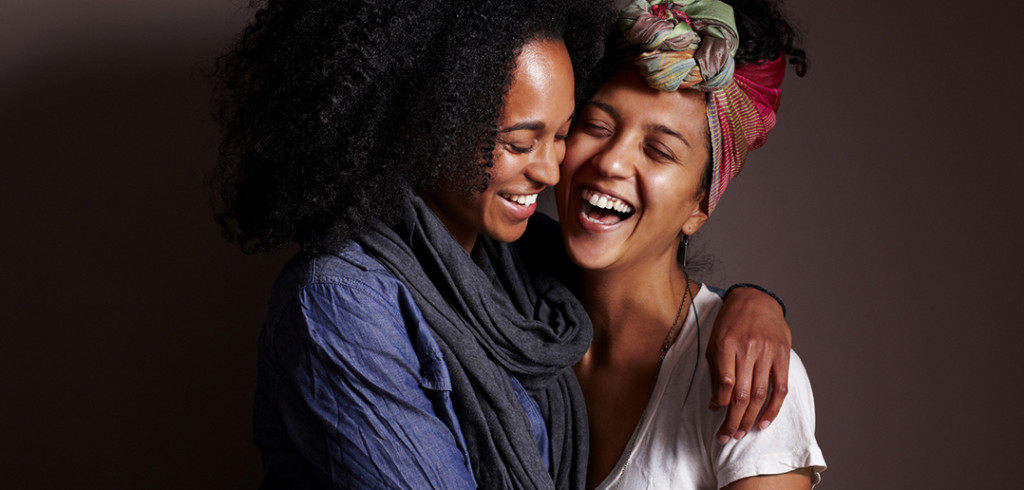 laughing women