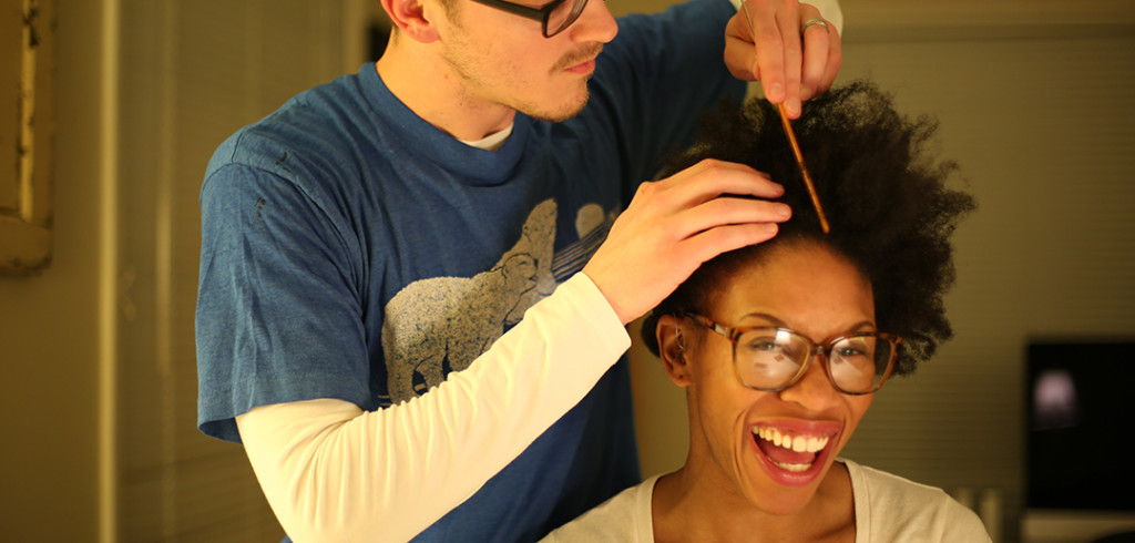 hubby wife hair