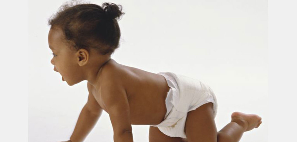 Baby-crawling