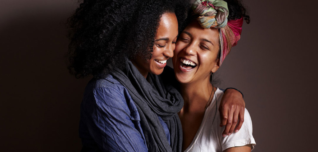 laughing ladies