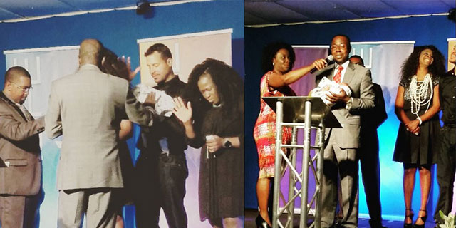 Actress, Uche Jumbo, Husband Dedicates Baby uche-jumbo-dedicates-child