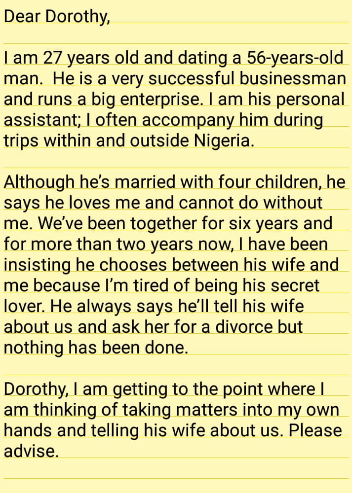 Dear Dorothy
