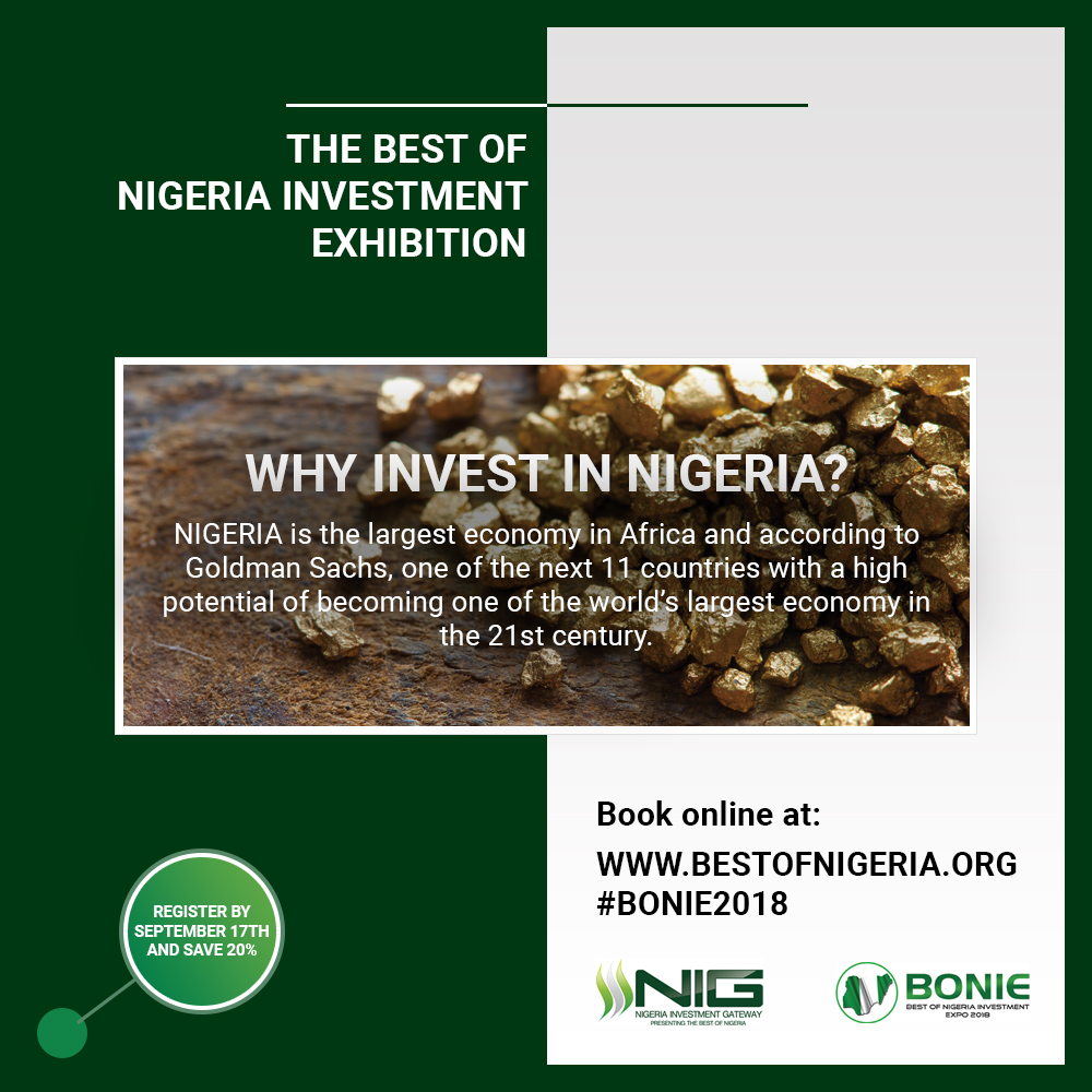London plays host to BONIE – Best Of Nigeria Investment Exhibition Oct 3rd-4th investment opportunities, #BONIE2018, Nigeria, Emmanuel Anyiam-Osigwe, Founder of BUFF, entrepreneur,