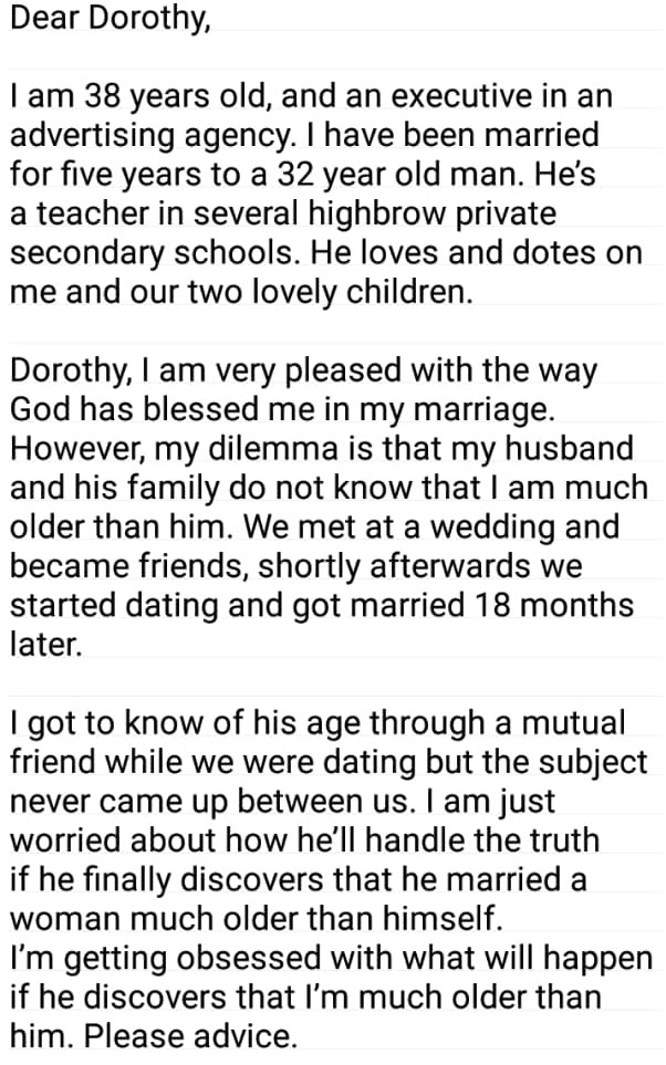 Dear Dorothy