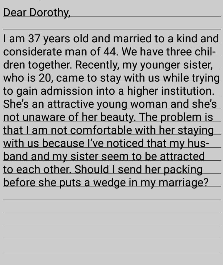 Dear Dorothy