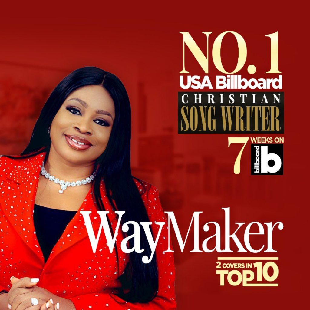 Gospel Singer, Sinach, Billboard Christian Chart