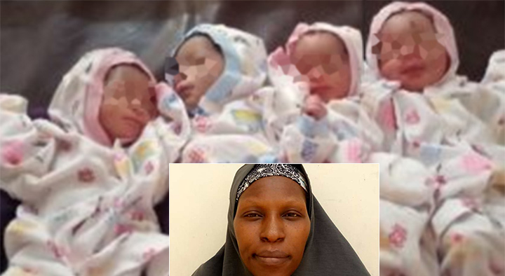 Mother of 13 children gives birth to quadruplets Mother of 13 children gives birth to quadruplets