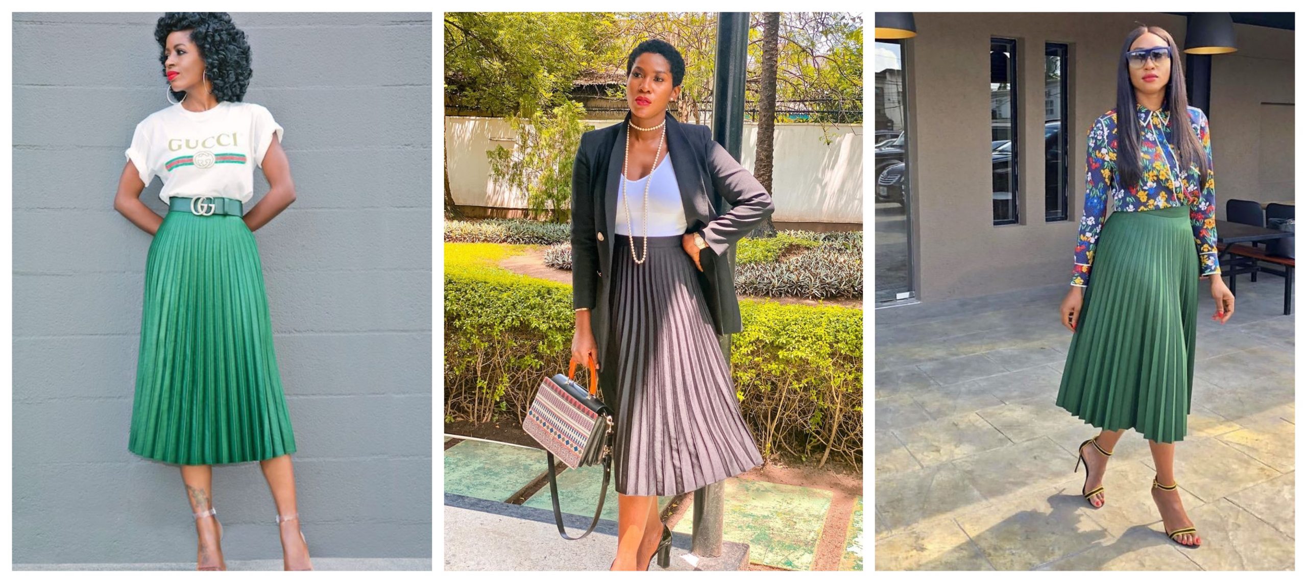5 Ways To Style Pleated Skirts