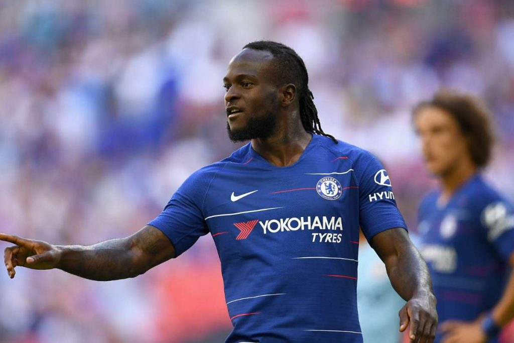 Super Eagles player, Victor Moses rocks new look