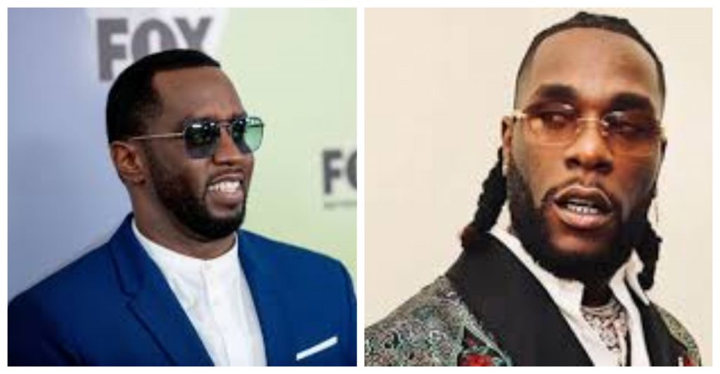 US Rapper, P.Diddy endorses Burna Boy's 'Twice as Tall' album