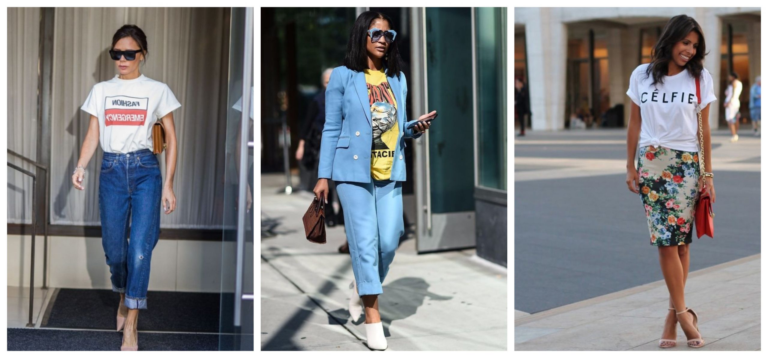 6 ways to style your T-shirts