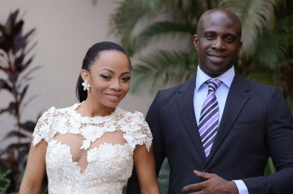 Maje Ayida wins lawsuit against ex-wife, Toke Makinwa, gets 1million naira in damages