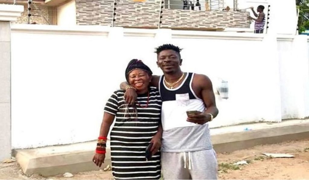 Singer, Shatta Wale's mum accuses him of being a deadbeat son