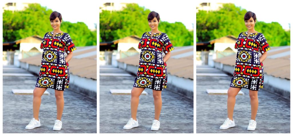 Sporty and chic in Ankara wears