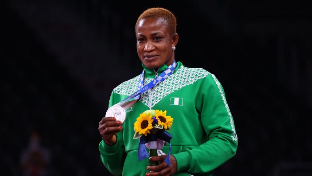 #Tokyo2020: Nigeria's Blessing Oborududu wins silver medal in wrestling