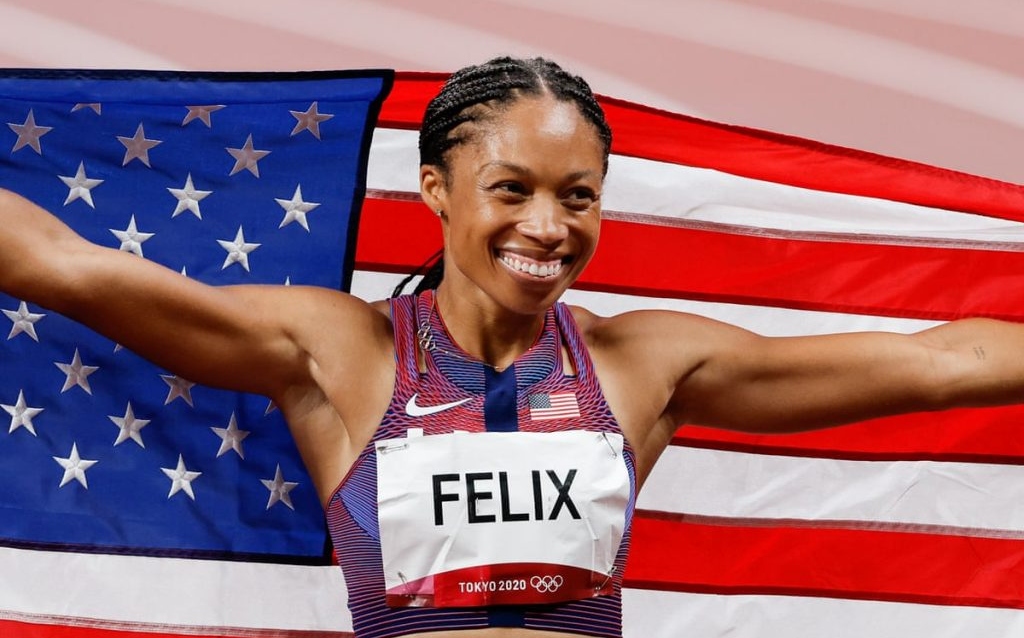 Us Athlete Allyson Felix Becomes Most Decorated Athlete In History 