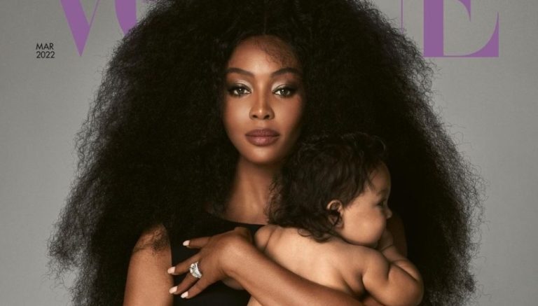 Naomi Campbell unveils daughter to the world in magazine cover shoot