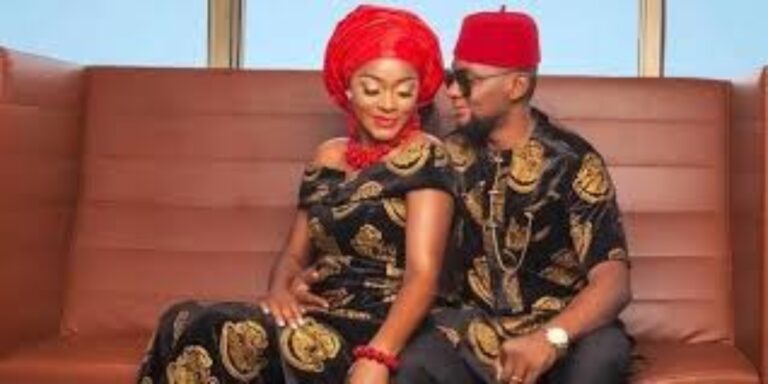 Actress, Chacha Eke's husband says he has never hit any woman