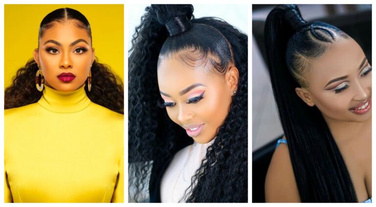 Gel styles with weave-on hairstyles to try this weekend