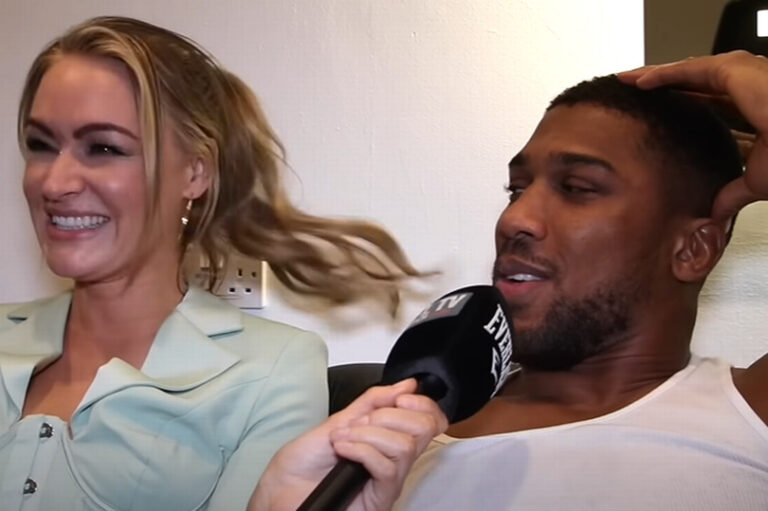 Anthony Joshua reveals Laura Woods as his dream date