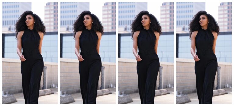 How to make an all-black look pop