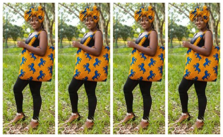 Tips on how to style your Ankara bag