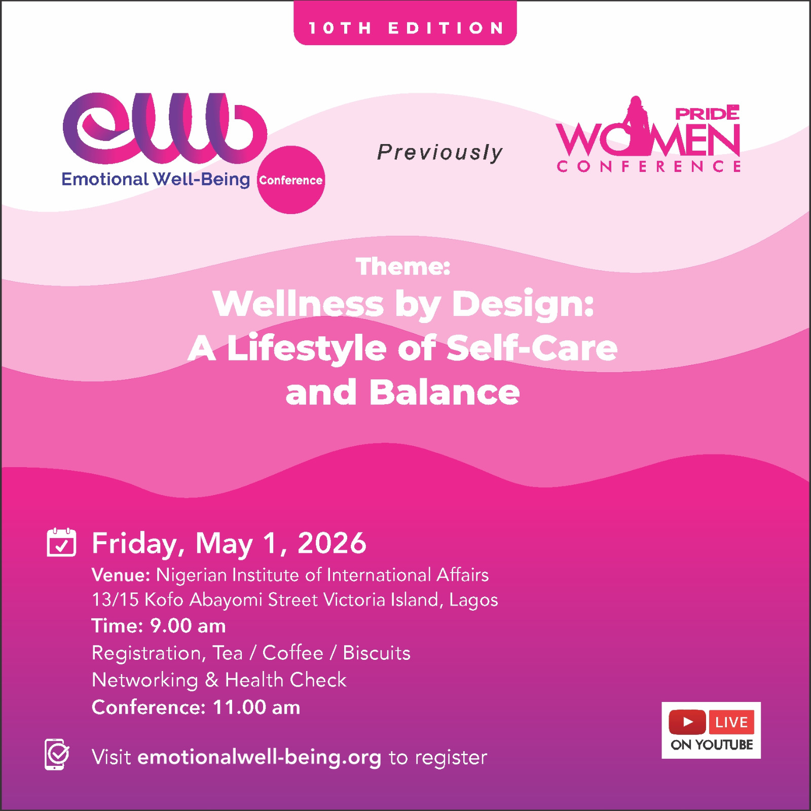 A Decade of Empowerment: Pride Women Conference Rebrands as the Emotional Well-Being Conference