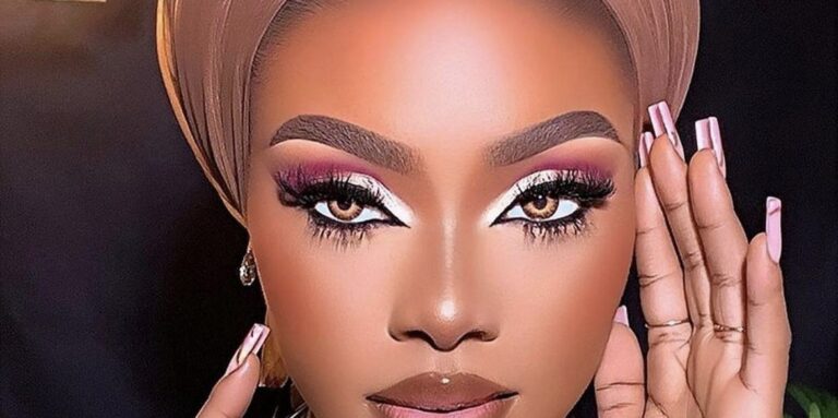 Bold eye makeup
