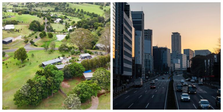 Rural versus Urban life
