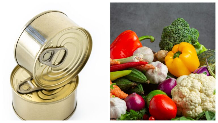 Fresh foods versus Canned foods Fresh foods versus Canned foods